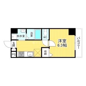 千葉・住吉の間取り図