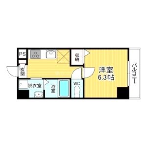 千葉・住吉の間取り図