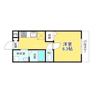 千葉・住吉の間取り図