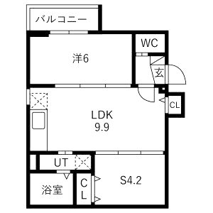 The Residence 大庄西町の間取り図