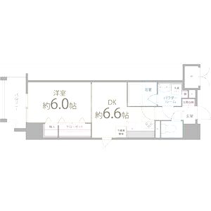 BROU上町台の間取り図