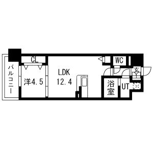 ラ・フェスタ真田山の間取り図