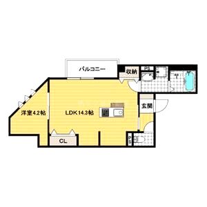 MAISON PRIMEROの間取り図