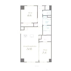 リラスクエア相生の間取り図