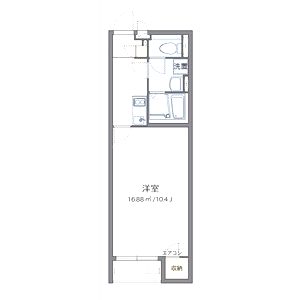 クレイノビレッジの間取り図