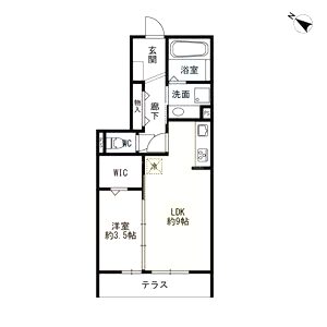 ラメゾンヴェール神戸の間取り図