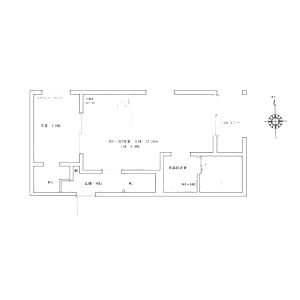 REGALEST丹波橋の間取り図