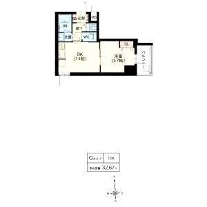 スプランディッド堀江の間取り図
