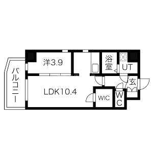 Prosper豊中南の間取り図