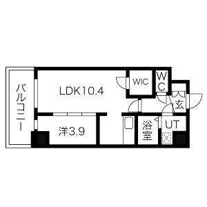 Prosper豊中南の間取り図