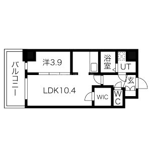 Prosper豊中南の間取り図