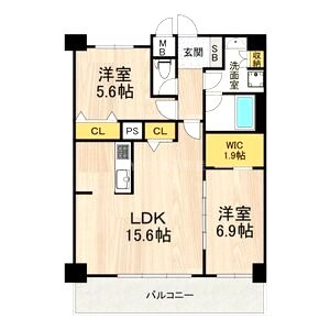 セノアタワー新大阪の間取り図