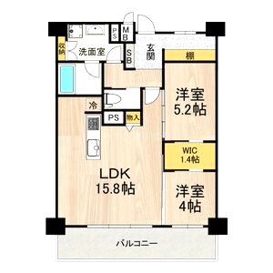 セノアタワー新大阪の間取り図