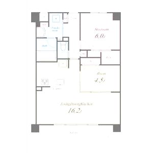 WISTERIA(ウェスタリア)の間取り図