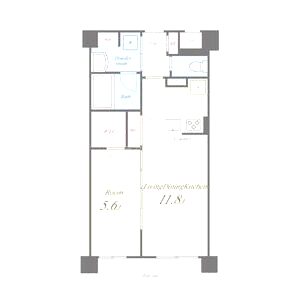 WISTERIA(ウェスタリア)の間取り図