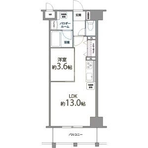 フェニックスコートの間取り図