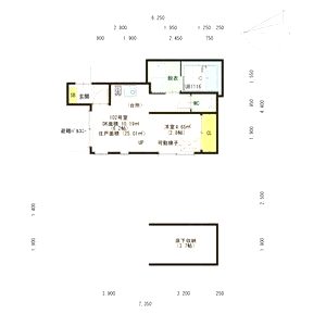 ガナーズ館長柄の間取り図