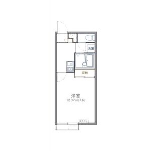 レオパレスエスポワール 鹿島の間取り図