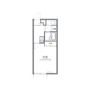 レオパレスエスポワール 鹿島の間取り図