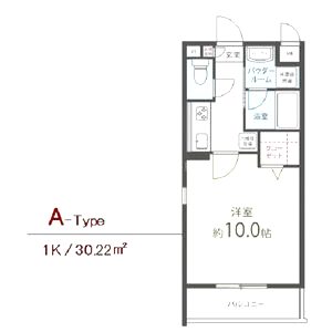 ミリアディ たかつきの間取り図