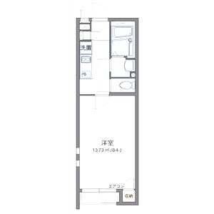 クレイノ吉見ノ里Iの間取り図
