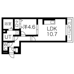 ベルフォーレ片山の間取り図