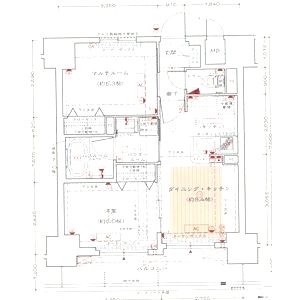 エステムプラザ京都聚楽第 粋邸の間取り図