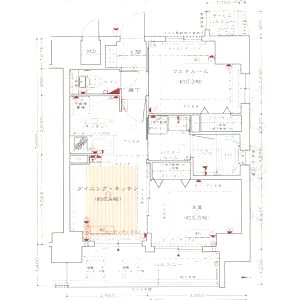 エステムプラザ京都聚楽第 粋邸の間取り図