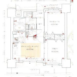 エステムプラザ京都聚楽第 粋邸の間取り図