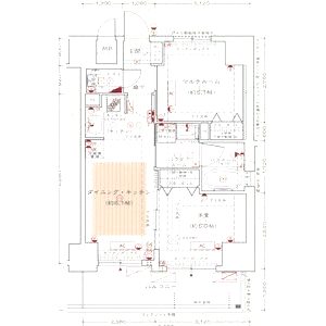 エステムプラザ京都聚楽第 粋邸の間取り図