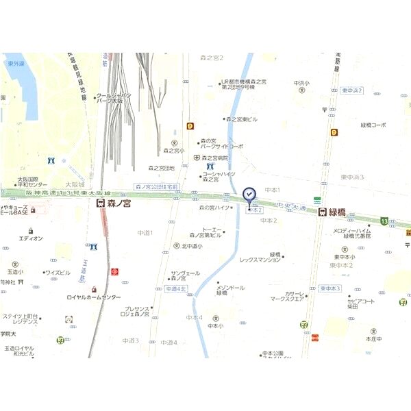 エスリード大阪城アクシスの外観2枚目