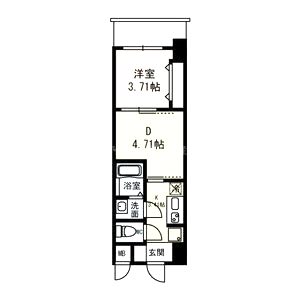 リブネスコート江坂の間取り図