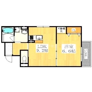 プラムガーデンの間取り図