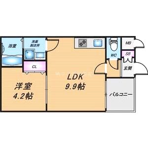 Mark Villa 放出の間取り図