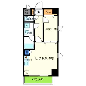 モアライフ魚崎の間取り図
