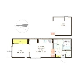 SQUARE WOOD OMIYAの間取り図