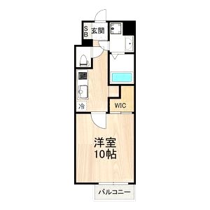フロンティアコート堺筋本町の間取り図