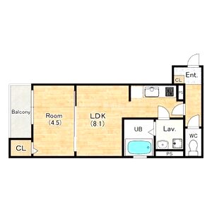 PRIME CUBEの間取り図
