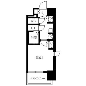 W-STYLE大阪城南の間取り図