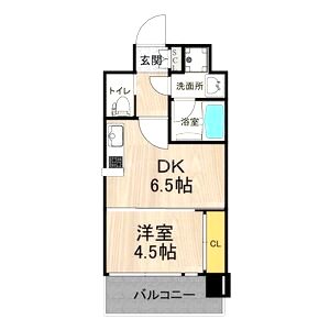 プレジオ江坂IIの間取り図