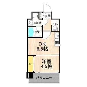 プレジオ江坂IIの間取り図