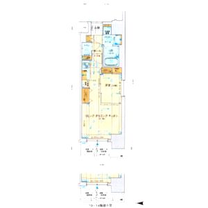 ファーストフィオーレ心斎橋イーストIIの間取り図