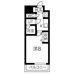 ONE ROOF FLAT TENJINBASHIの間取り図