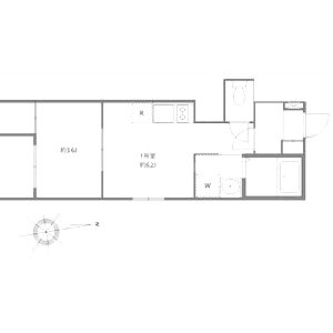 プレデンシア上住吉の間取り図