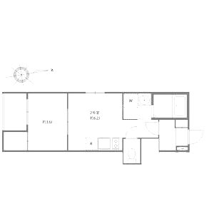 プレデンシア上住吉の間取り図