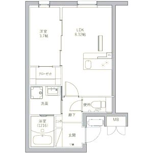 LEGALAND福島Northの間取り図