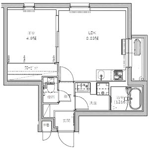 LEGALAND福島Northの間取り図