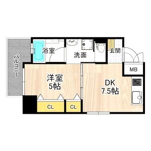 CITY SPIRE日本橋高津の間取り図