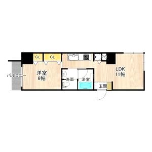 CITY SPIRE日本橋高津の間取り図