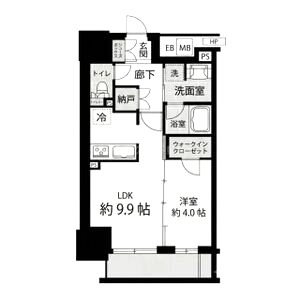 シエリア大手前の間取り図